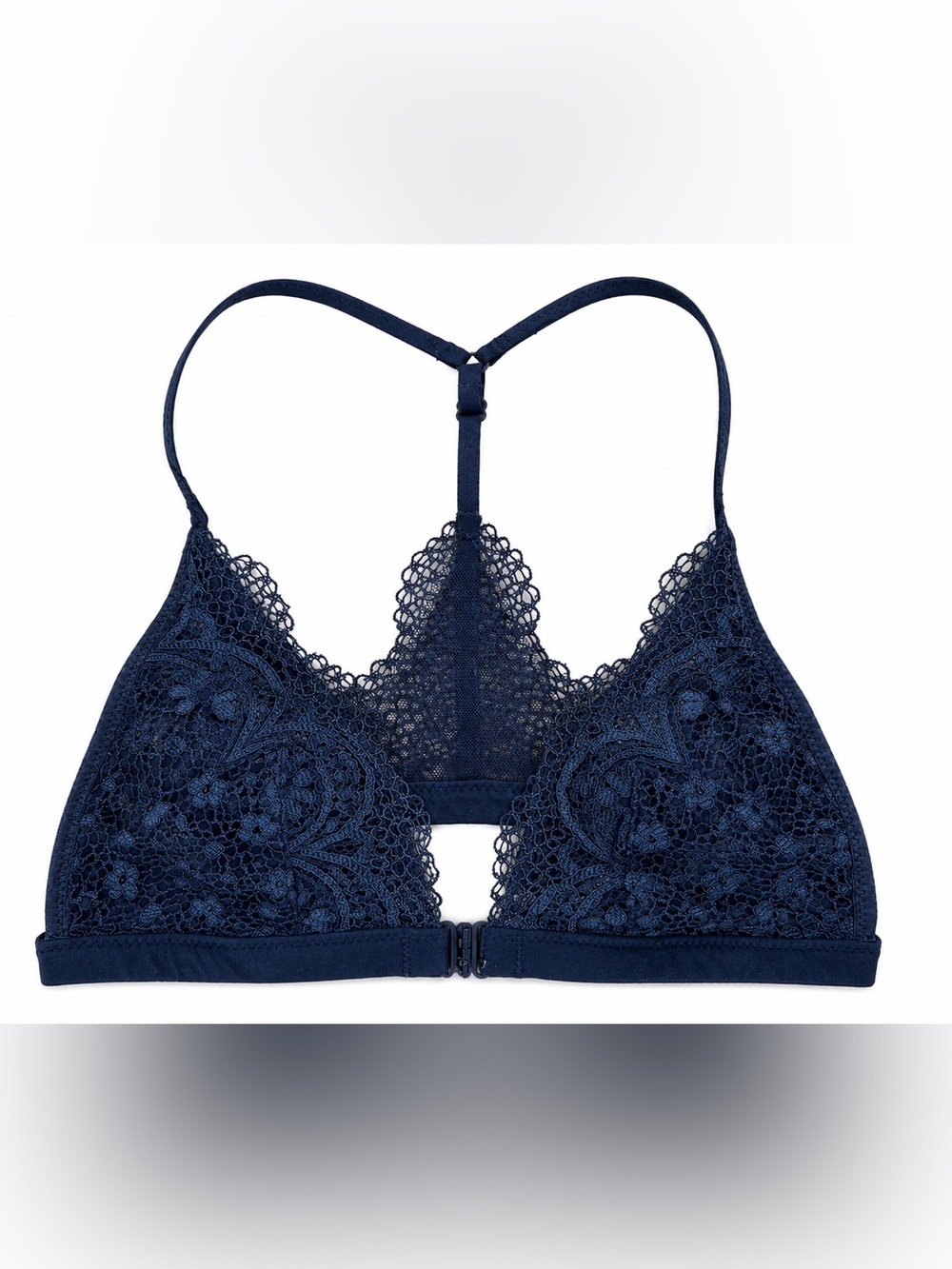 Victoria's Secret Navy Lace Racerback Bralette